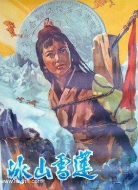 冰山雪莲Snowlotus on the Icy Mountain